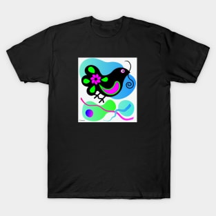 Flying Blackbird T-Shirt